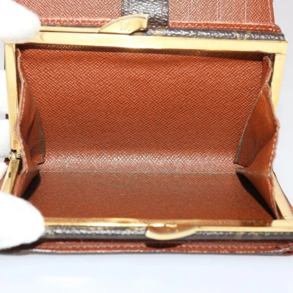 LOUIS VUITTON Monogram Porte Monnaie Billets Viennois Wallet M61663 Auth 46801 - Picture 11 of 16